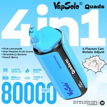 Vapsolo 80 4 in 1  flavors